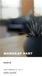 Mobile Screenshot of marokappart.com